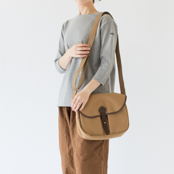 ショルダーバッグ サッチェル スモール(KHAKI)