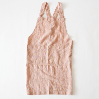 LINEN CROSSBACK APRON