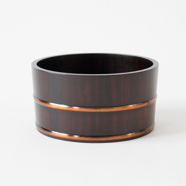 さわら拭き漆湯桶(丸湯桶24cm) さわら拭き漆湯桶(丸湯桶24cm)