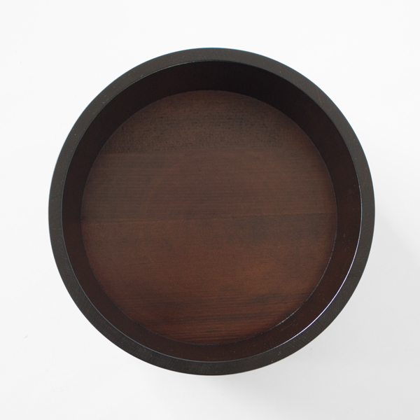 さわら拭き漆湯桶(丸湯桶24cm) さわら拭き漆湯桶(丸湯桶24cm)