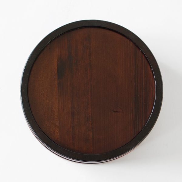 さわら拭き漆湯桶(丸湯桶24cm) さわら拭き漆湯桶(丸湯桶24cm)