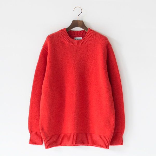ソフトラムウール ニット RED