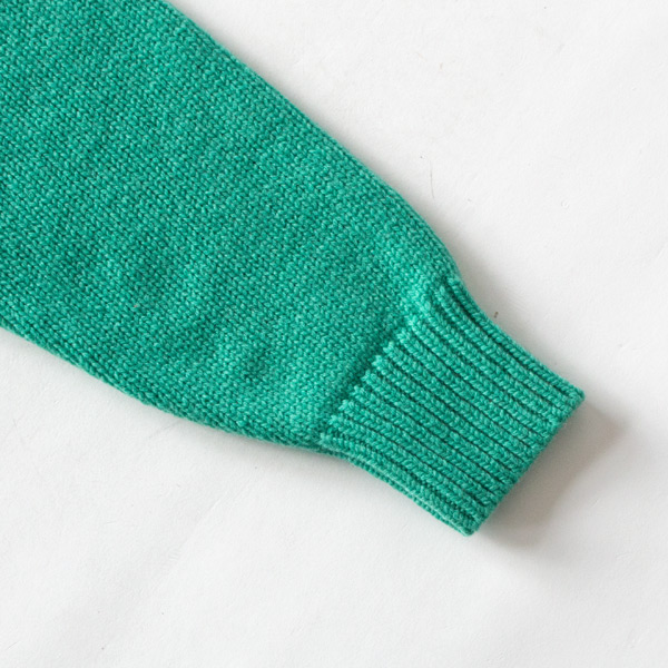 ソフトラムウール ニット MINT 袖
