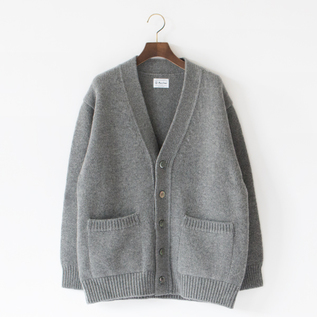 ソフトラムウール カーディガン／YONETOMI NEW BASIC（ヨネトミニュー