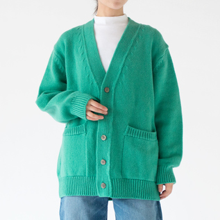 ソフトラムウール カーディガン／YONETOMI NEW BASIC（ヨネトミニュー