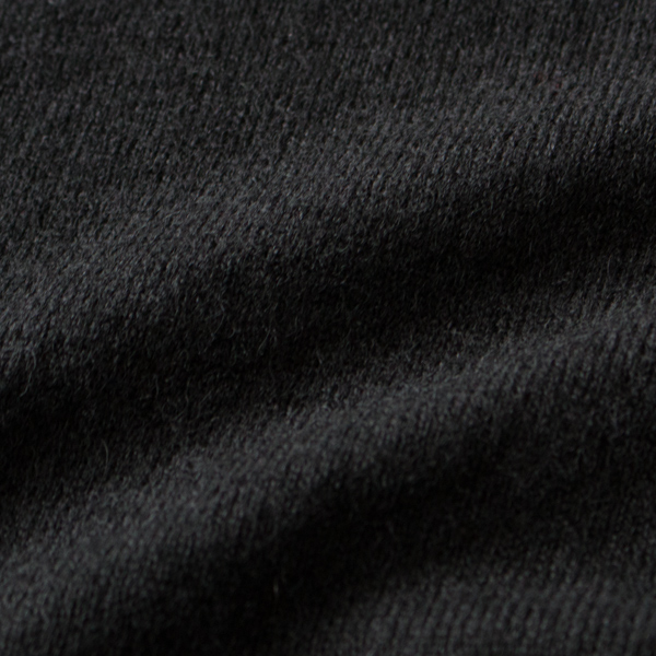 カシミヤ100%の生地よりも扱いやすく普段使いしやすい素材(BLACK) カシミヤ100%の生地よりも扱いやすく普段使いしやすい素材(BLACK)
