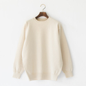 カシミヤニット RIGID CASHMERE KNIT RAW