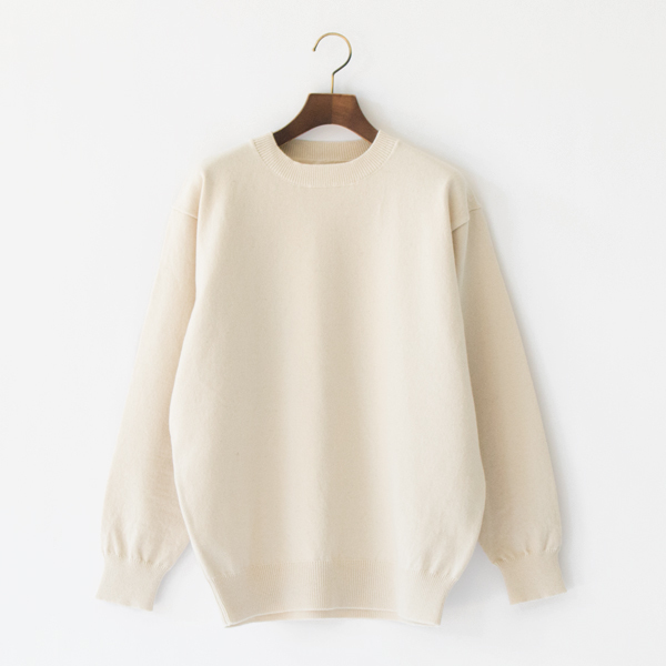 カシミヤニット RIGID CASHMERE KNIT RAW