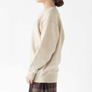 カシミヤニット RIGID CASHMERE KNIT RAW／YONETOMI NEW BASIC（ヨネ