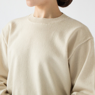 カシミヤニット RIGID CASHMERE KNIT RAW／YONETOMI NEW BASIC（ヨネ