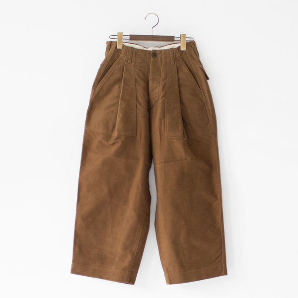 モールスキンユーティリティーパンツ(BROWN)