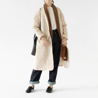 綿麻キルトガウンコート／ZUTTO（ズット）｜愛着を持ってずっと使い