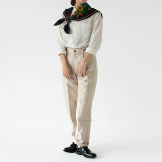 シルクツイルスカーフ（90×90）／MALFROY（マルフロイ）｜愛着を持って