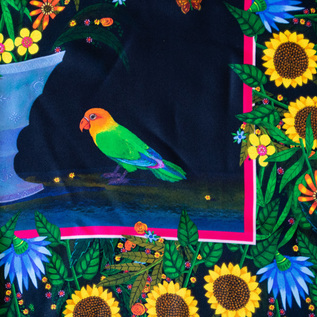 シルクツイルスカーフ（90×90）／MALFROY（マルフロイ）｜愛着を持って