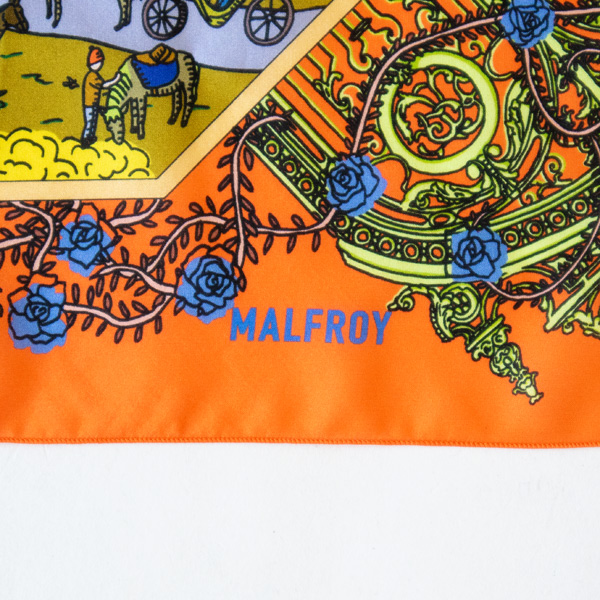 MALFROYのロゴ入り(COL 7 ORANGE ) MALFROYのロゴ入り(COL 7 ORANGE )