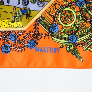 MALFROYのロゴ入り(COL 7 ORANGE ) MALFROYのロゴ入り(COL 7 ORANGE )