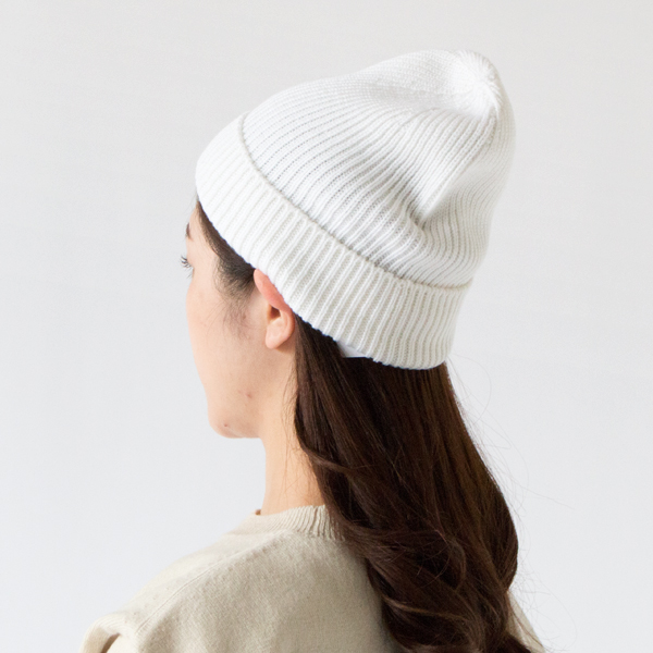 ビーニー(ニット帽)(Ecru) ビーニー(ニット帽)(Ecru)