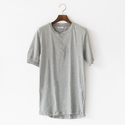 ヘンリーネックTシャツ