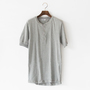 ヘンリーネックTシャツ