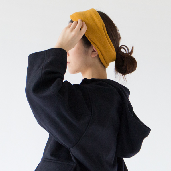 ヘアバンドとして(GOLD)
