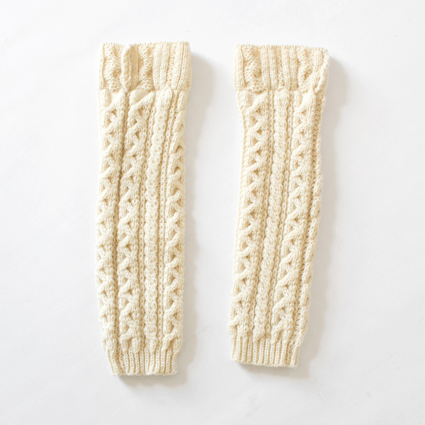 折り返し部分は伸ばすこともできます(ARAN) 折り返し部分は伸ばすこともできます(ARAN)