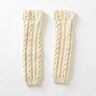 折り返し部分は伸ばすこともできます(ARAN) 折り返し部分は伸ばすこともできます(ARAN)