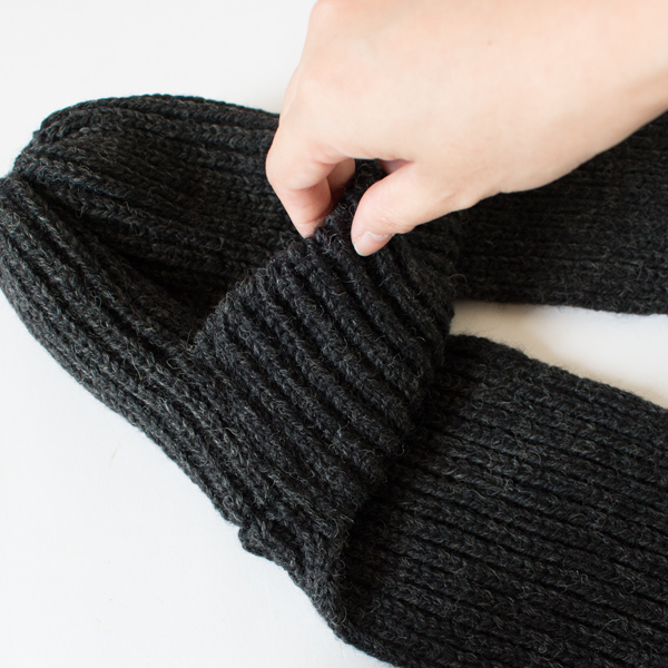 アルパカフライトキャップ(DARK CHARCOAL)