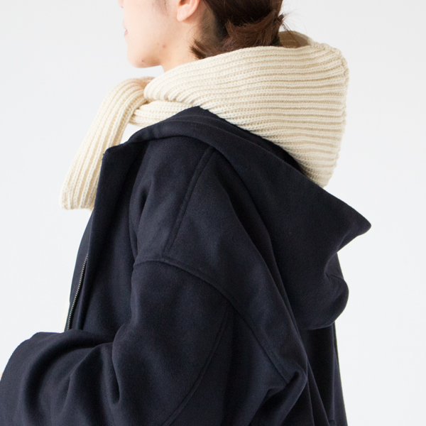 ニットキャップ＆マフラー(ARAN)