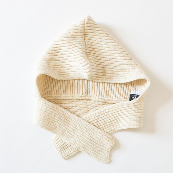 ニットキャップ＆マフラー(ARAN)