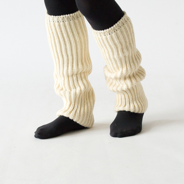 リブレッグウォーマー(ARAN)