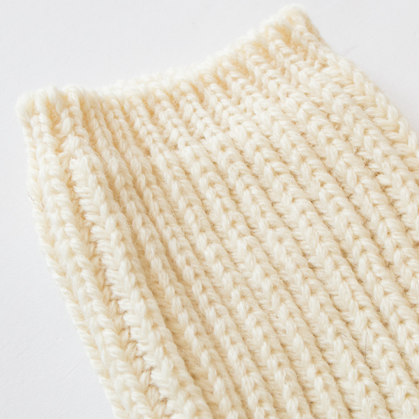 希少なブリティッシュウールを使用(ARAN)
