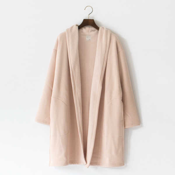 ウルトラブラッシュ 裏起毛ロングカーディガン(BEIGE)