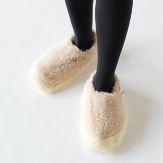 ルームシューズ SIBERIAN BEIGE ルームシューズ SIBERIAN BEIGE