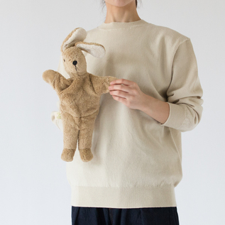 ラトビア　ハンドメイドパペット　うさぎさん ハンドパペット うさぎ／Senger(ゼンガー)｜愛着を持ってずっと使い