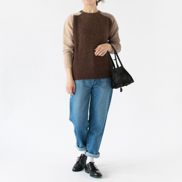 身長:162cm(COFFEE TUSK NUTMEG 38) 身長:162cm(COFFEE TUSK NUTMEG 38)