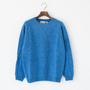 クルーネックセーター Blue toon