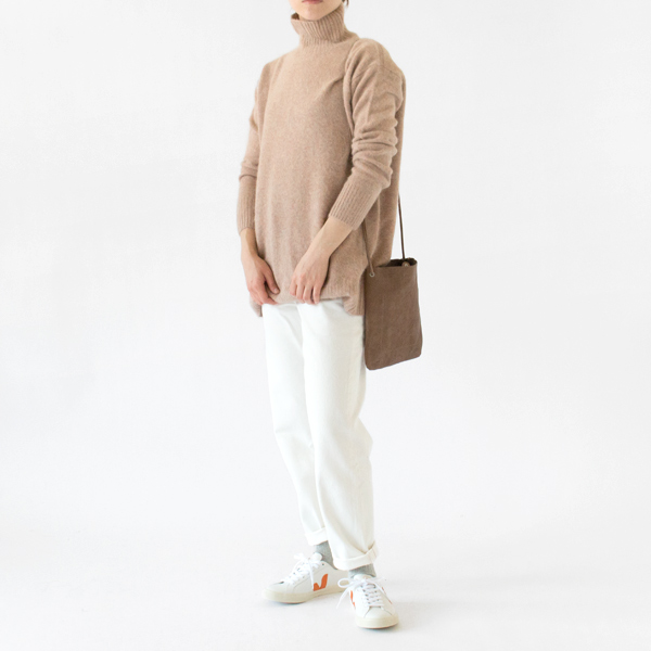 程よくメリハリのあるシルエット(PALE PINK、身長162cm)