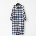 【別注】フランネルシャツガウン