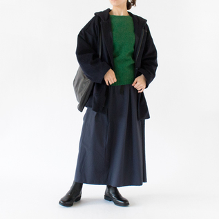 represent ウール　フーデッドコート フーデッドコート【Leilian WHITE LABEL】 | Leilian