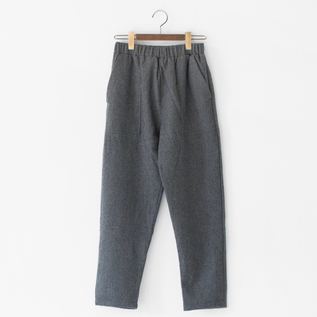 ウールリファイン イージーテーパードパンツ(GREY)