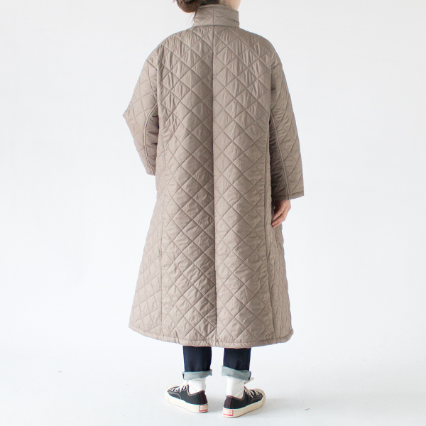 キルティングラボコート(GREIGE)162cm キルティングラボコート(GREIGE)162cm