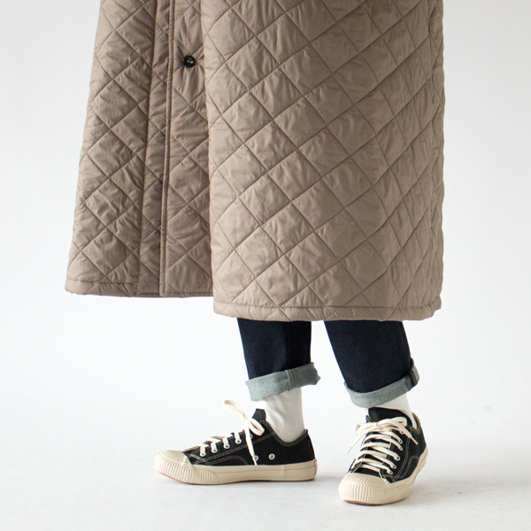 キルティングラボコート(GREIGE)162cm キルティングラボコート(GREIGE)162cm