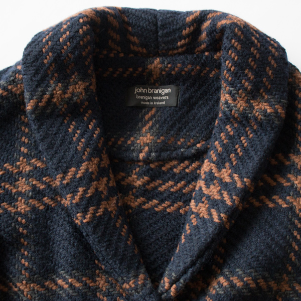 カジュアルに着やすいニット素材のテーラードジャケット(TUAM NAVY COPPER) カジュアルに着やすいニット素材のテーラードジャケット(TUAM NAVY COPPER)