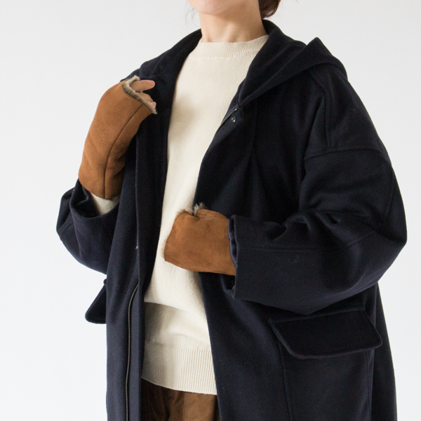 FRENCH MERINO OTOMAN