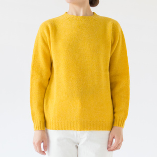 クルーネックセーター Gorse Flower／Harley of Scotland（ハーレー