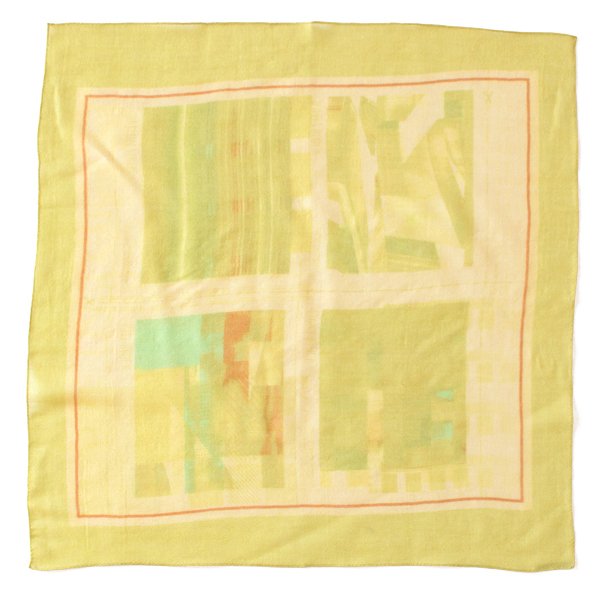 ウールシルクスカーフ(JOURNEY OF THE SCARF pistachino)