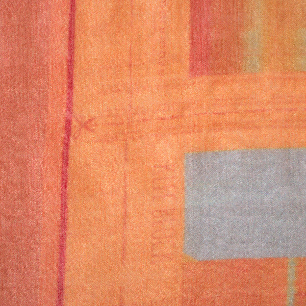 JOURNEY OF THE SCARF teracotta