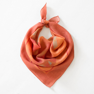 JOURNEY OF THE SCARF teracotta JOURNEY OF THE SCARF teracotta