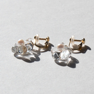 別注】PEARL K10 ウメ／HARIO Lampwork Factory(ハリオ・ランプワーク