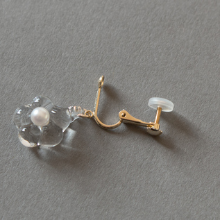 【別注】PEARL K10 ウメ(イヤリング) 【別注】PEARL K10 ウメ(イヤリング)